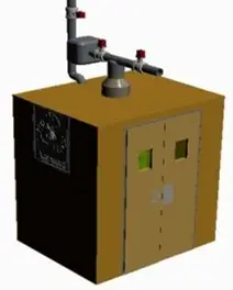 Micro Magicc black soldier fly climate controlled growing chamber